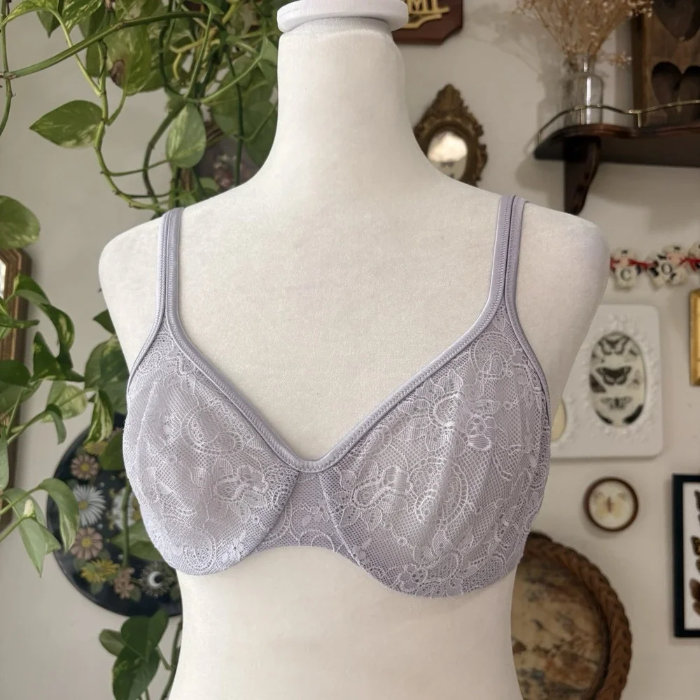 Vtg Y2K Victorias Secret/Ralph‎ Lauren BUNDLE Bras Size 34B/C Dainty Floral